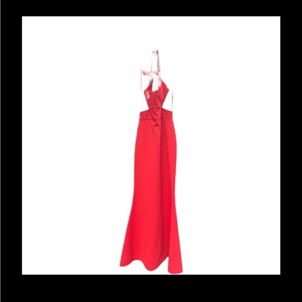 JILL JILL STUART Cutout Gown in Cardinal - Picture 2 of 7